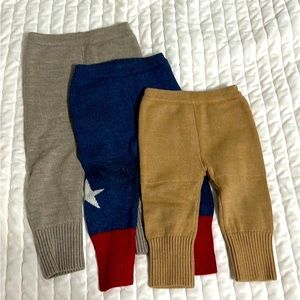 3 pairs Sloomb wool longies